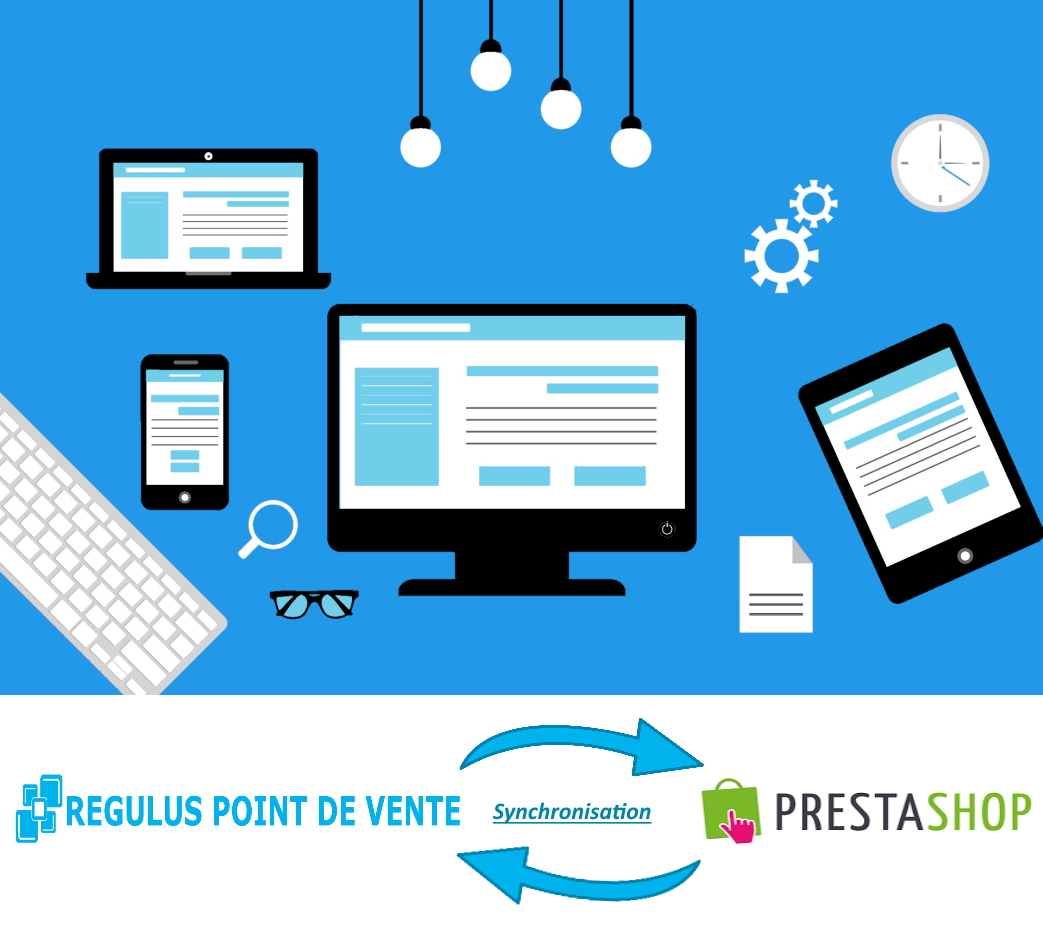 Responsif site e commerce webshop e shop prestashop liaison regulus point de vente regulus4pos